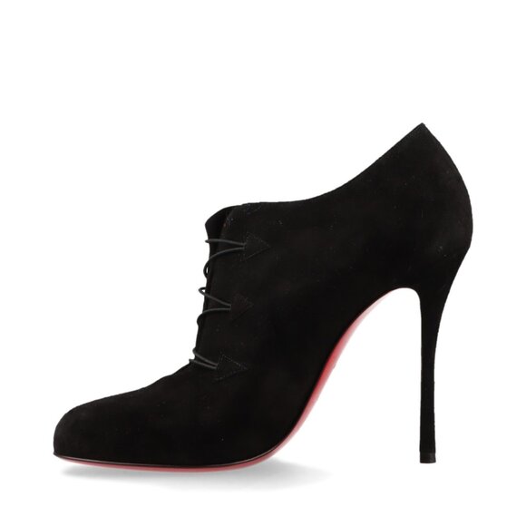 Christian Louboutin Suede Booties - Size 38 1/2 (US 8.5) - Picture 4 of 12